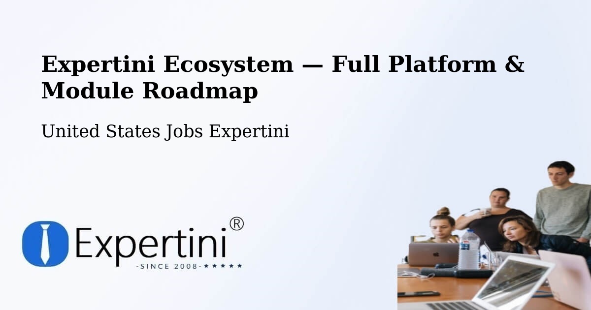 Expertini Ecosystem — Full Platform & Module Roadmap – Olive Branch